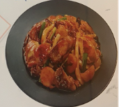 Poulet braisé