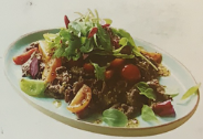 Salade au boeuf