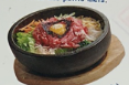 Bibimbap aux boeuf tartar