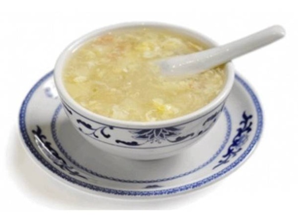 F11. Potage aux asperges et surimi