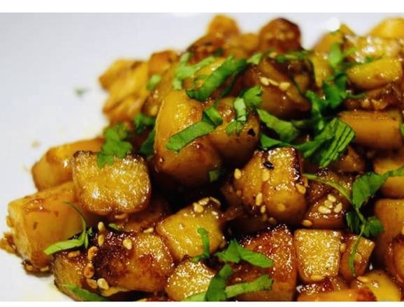 G5. Pommes de terre sautées à la chinoise