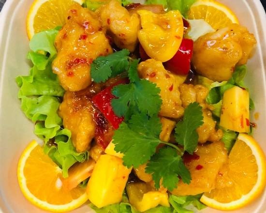 PO1. Poisson sauté à la citronnelle