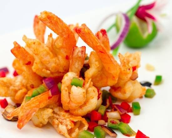 C1. Crevettes sautées au sel et au poivre