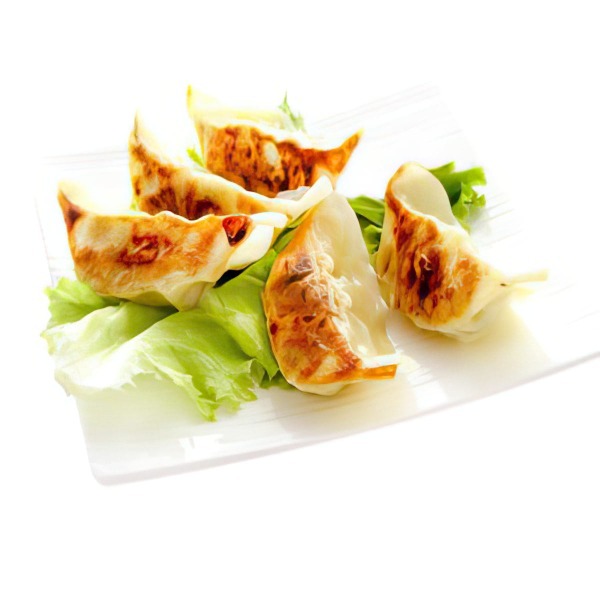 Raviolis grillés au poulet