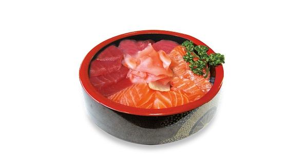 MENU CHIRASHI DE SAUMON ET THON