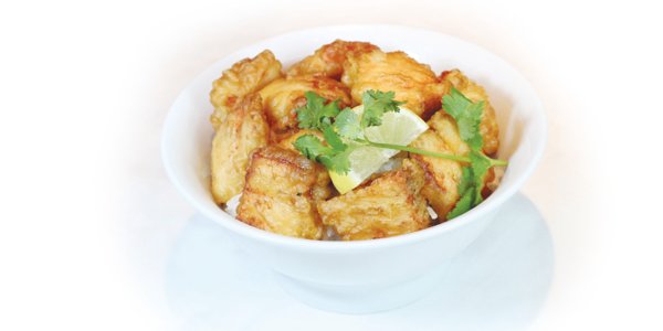 MENU SAUMON TEMPURA