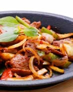 T6 Boeuf sauté au basilic s/p chauffante