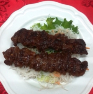A2 Brochettes de boeuf 3pcs