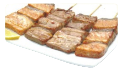 4 brochettes