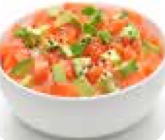 Tartare saumon avocat