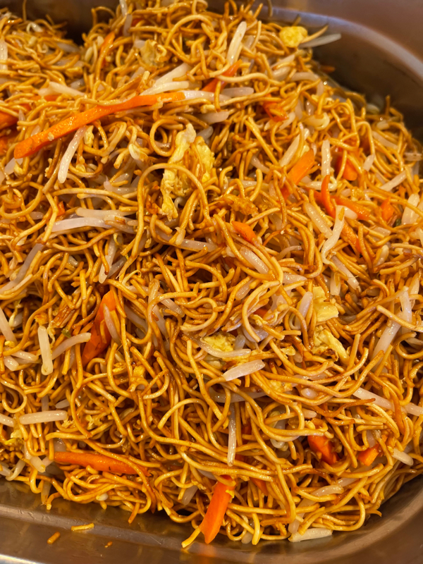  nouilles sautées nature 炒面