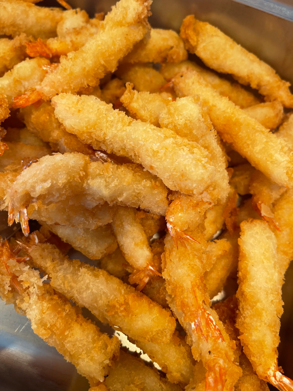 Tempura au crevettes 4 pièces 日本虾