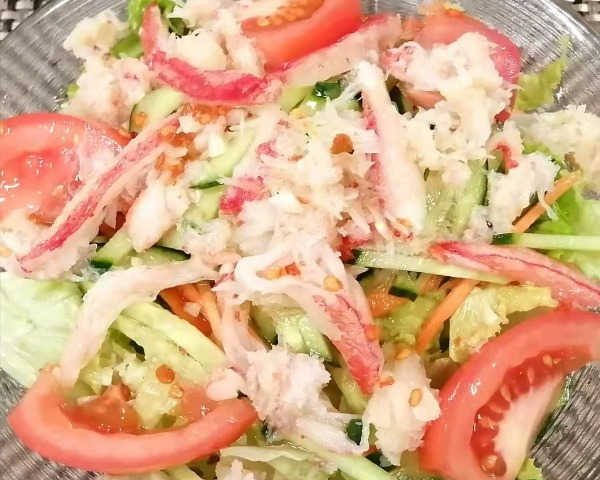 09. Salade au crabe