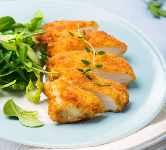 31. Poulet croustillant à la sauce cacahuètes