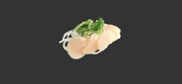 132. Jakobsmuschel Sashimi