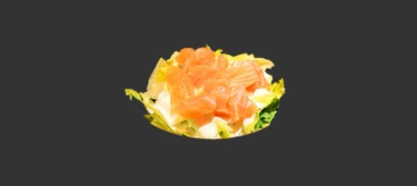 Lachs Salat