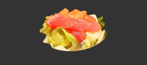 Sashimi Salat