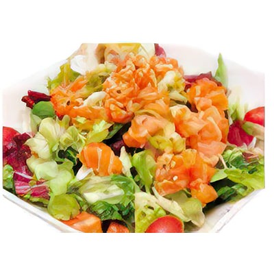 E8. Salade au saumon