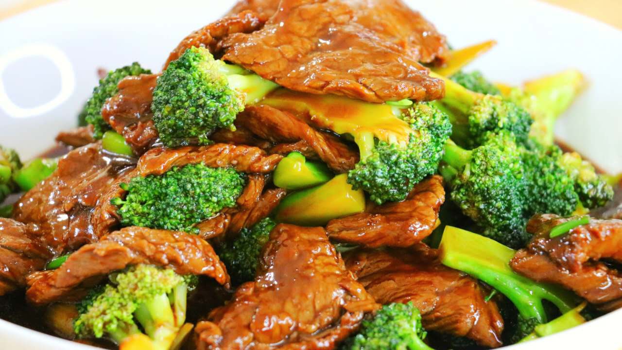 西兰花牛肉（单人份） Brocoli au boeuf