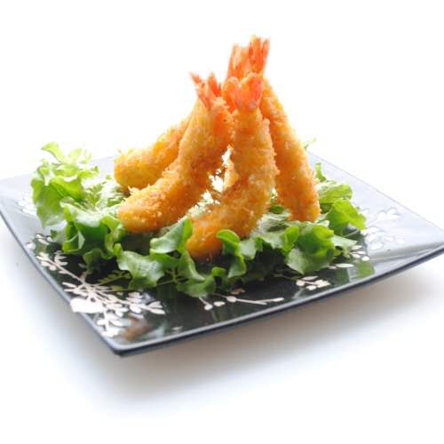 Tempura aux crevettes frites 4pcs 