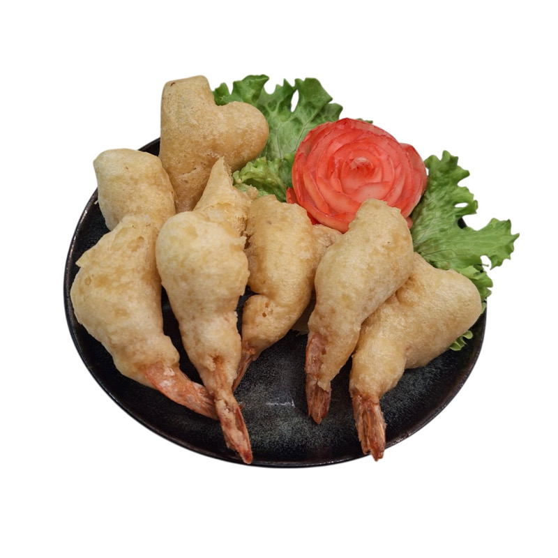 15. Crevettes en beignet