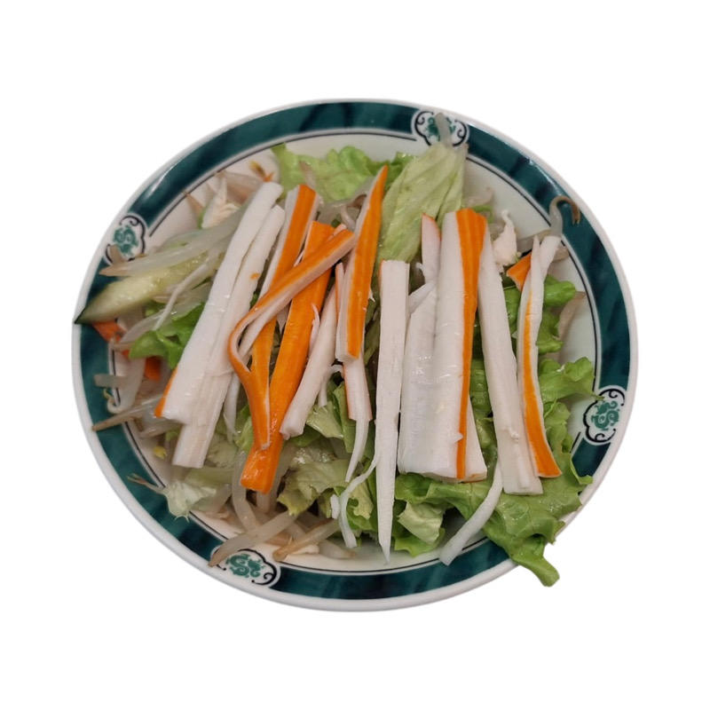 10. Salade chinoise au crabe