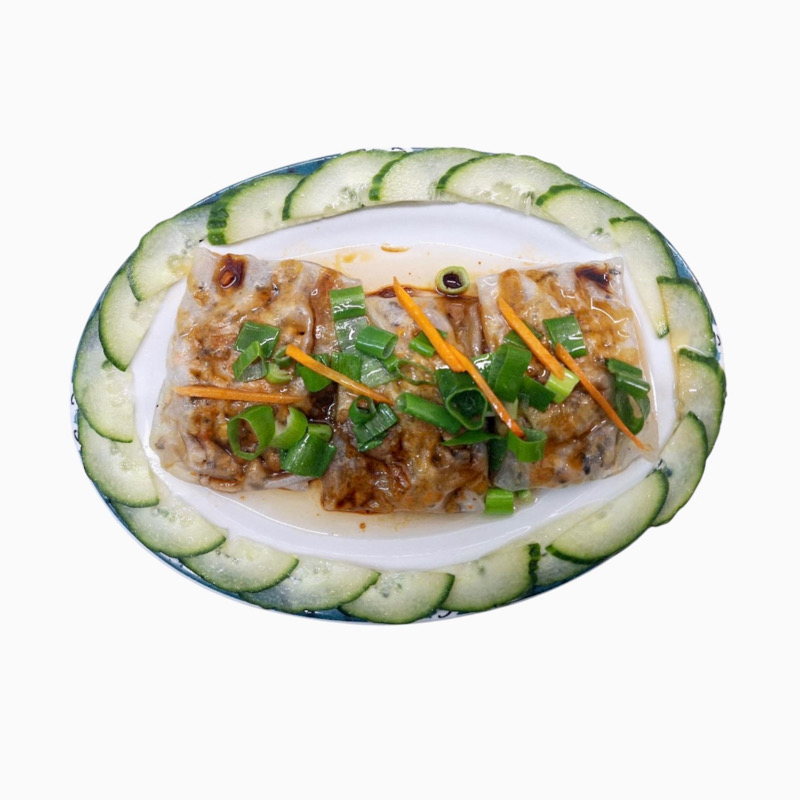 Crêpes vietnamiennes farcies au porc et au champignons 