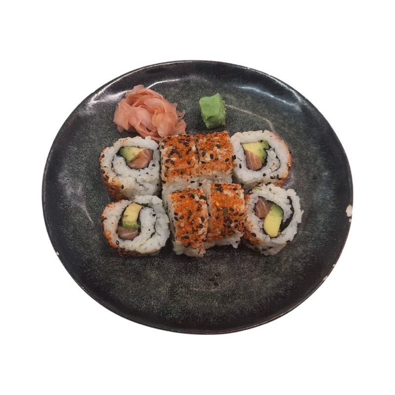 California avocat saumon spicy