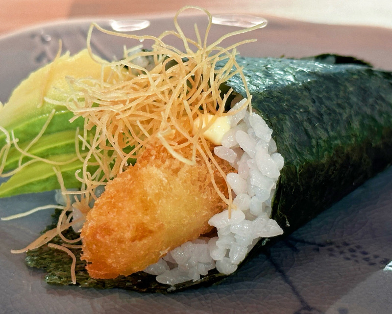 T01.Temaki Crevettes(1pc)