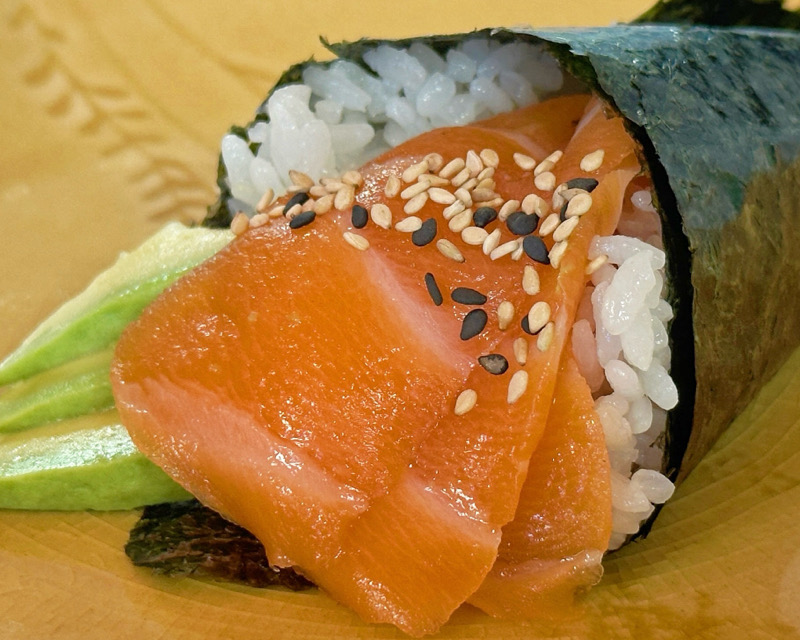 T03.Temaki Saumon(1pc)