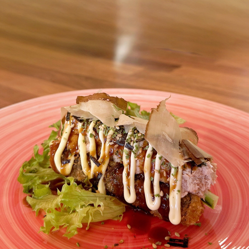 🆕M12.Sushi HotDog Thunfischmousse（2pcs）