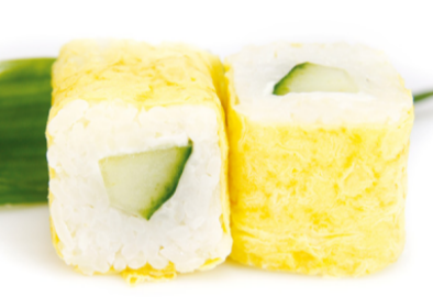 Egg roll Concombre cheese
