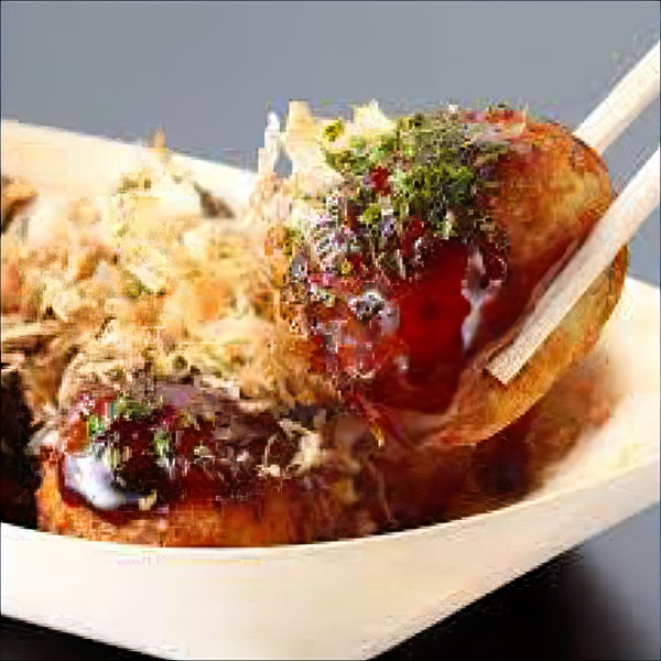 E12. Takoyaki (4 pièces)