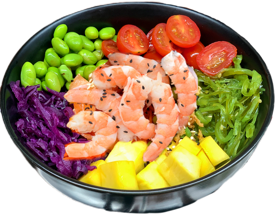 PB3. Poke bowl au crevette