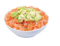 CH3. Chirashi tartare de saumon avocat