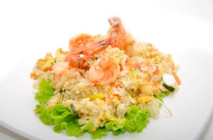 N20. Riz sauté japonais fruit de mer