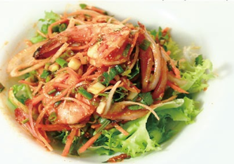 T13 SALADES DE CREVETTE À LA CITRONNELLE 🌶