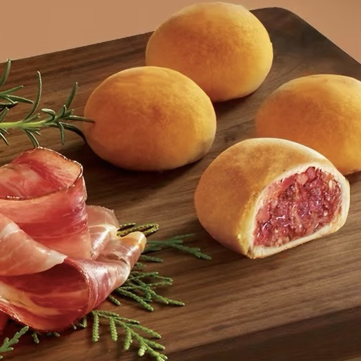 petit gâteau salé aux jambons chinois 