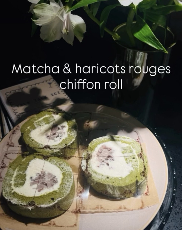 🍵 Signature • Matcha Azuki Roll 🫘 