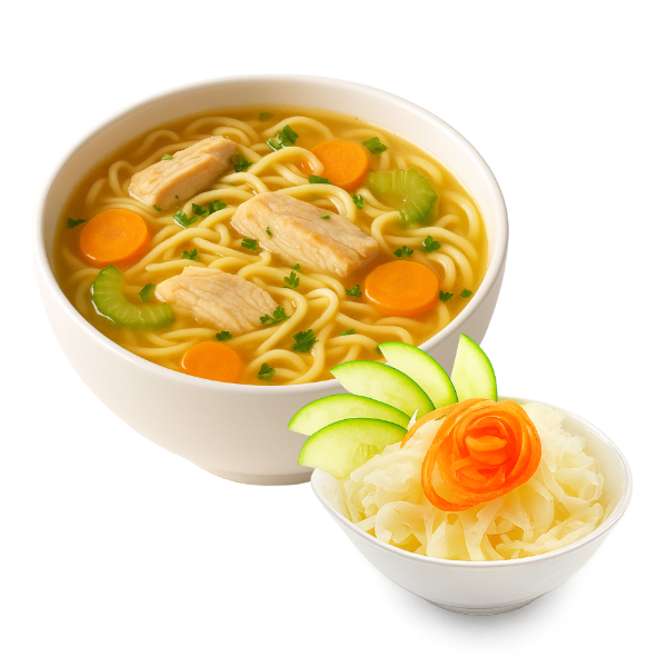 MENU SP4. SOUPE DE NOUILLE Poulet
