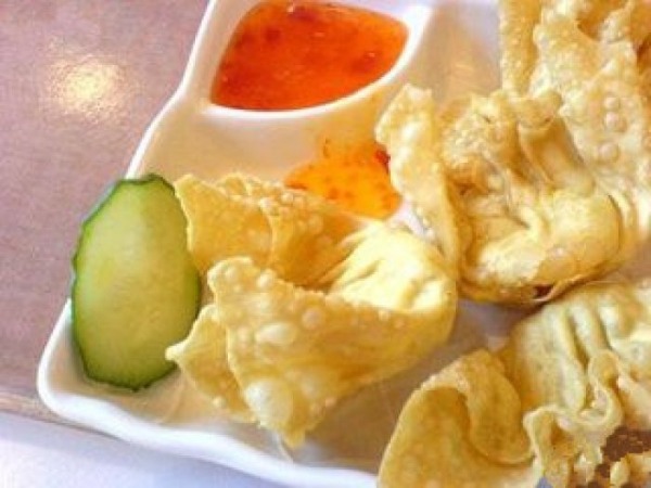 3. Raviolis frits (porc)