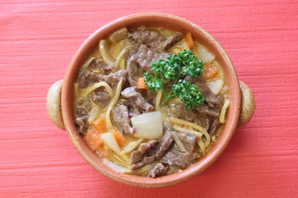 41. Boeuf au curry rouge