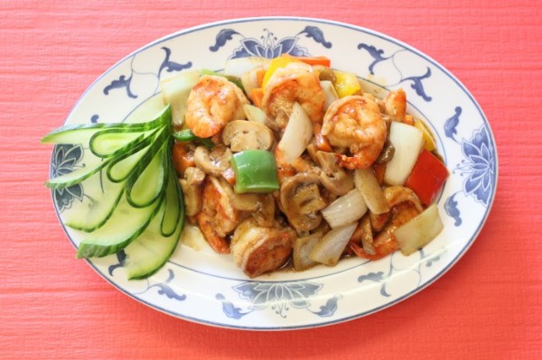 52. Crevettes aux poivres noirs