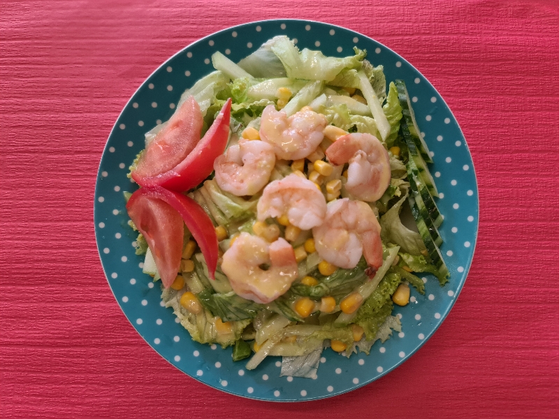 23.Salade de crevettes