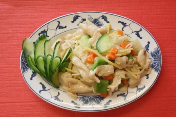34. Poulet aux légumes