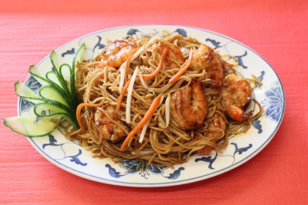 93. Nouilles aux crevettes