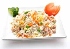 S19. Riz cantonais poulet ou crevette