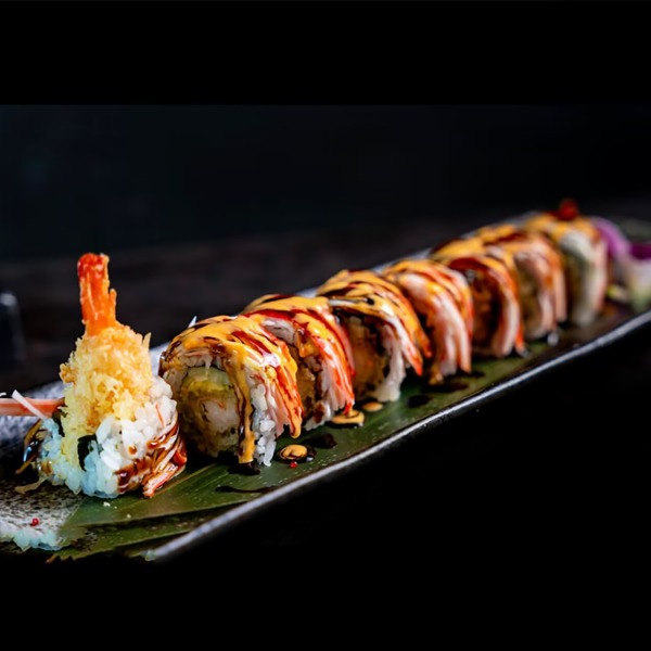 (T12)131. Angry Dragon Roll 8 stk