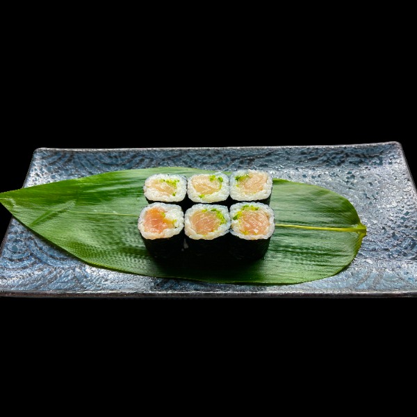 (M7)86. Gelbschwanz, Frühlingszwiebel Maki 6 stk