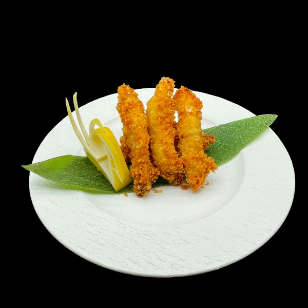 10. Hünnerfleisch paniert 6 stk